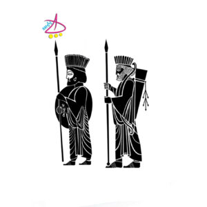 تابلو مینیاتور طرح هخامنشی